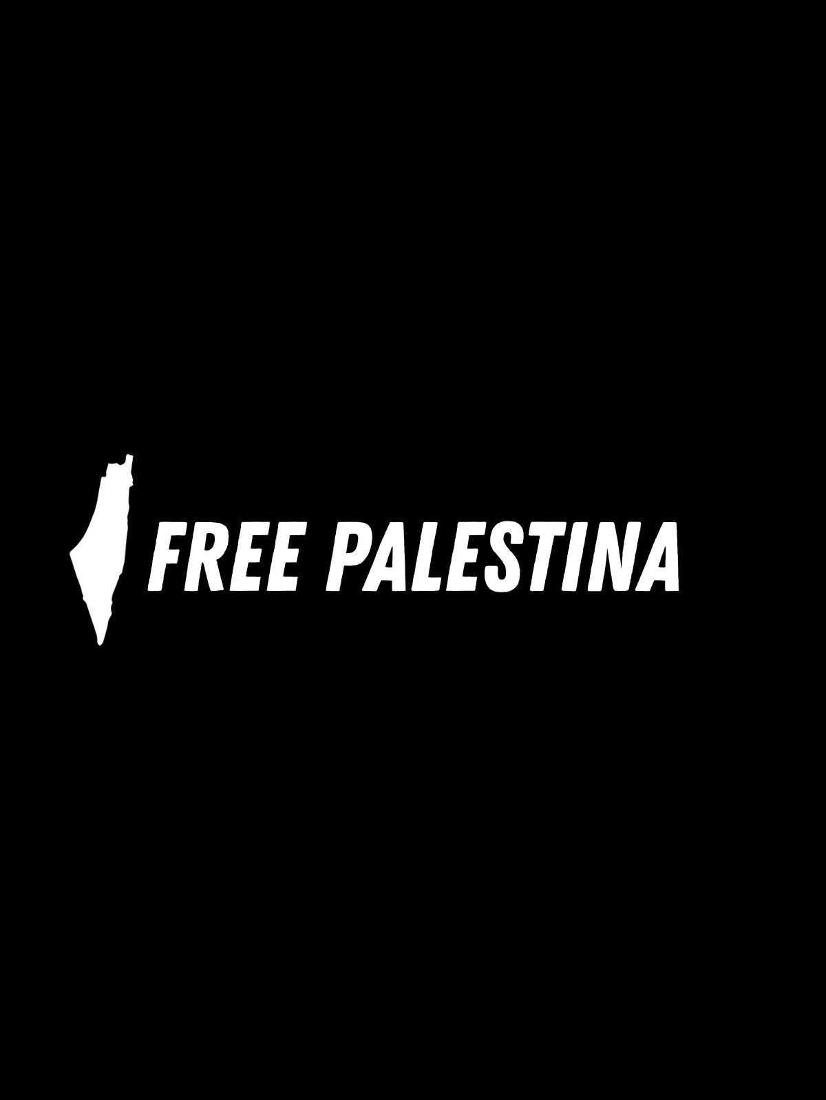 Schriftstil-Muster - Free Palestina