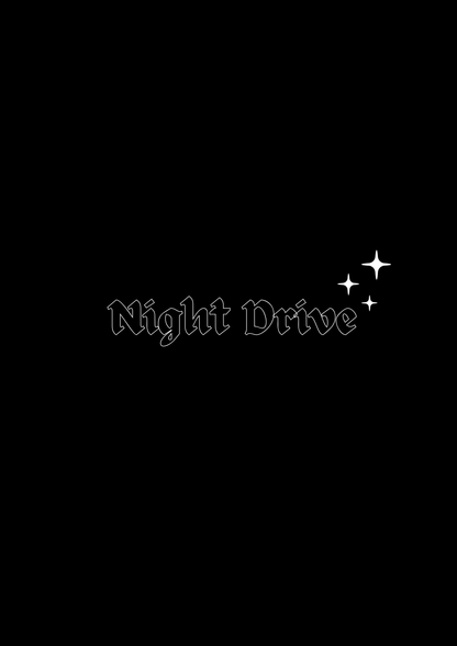 Innenspiegel Autosticker Night Drive
