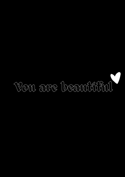 Innenspiegel Autosticker You are beautiful