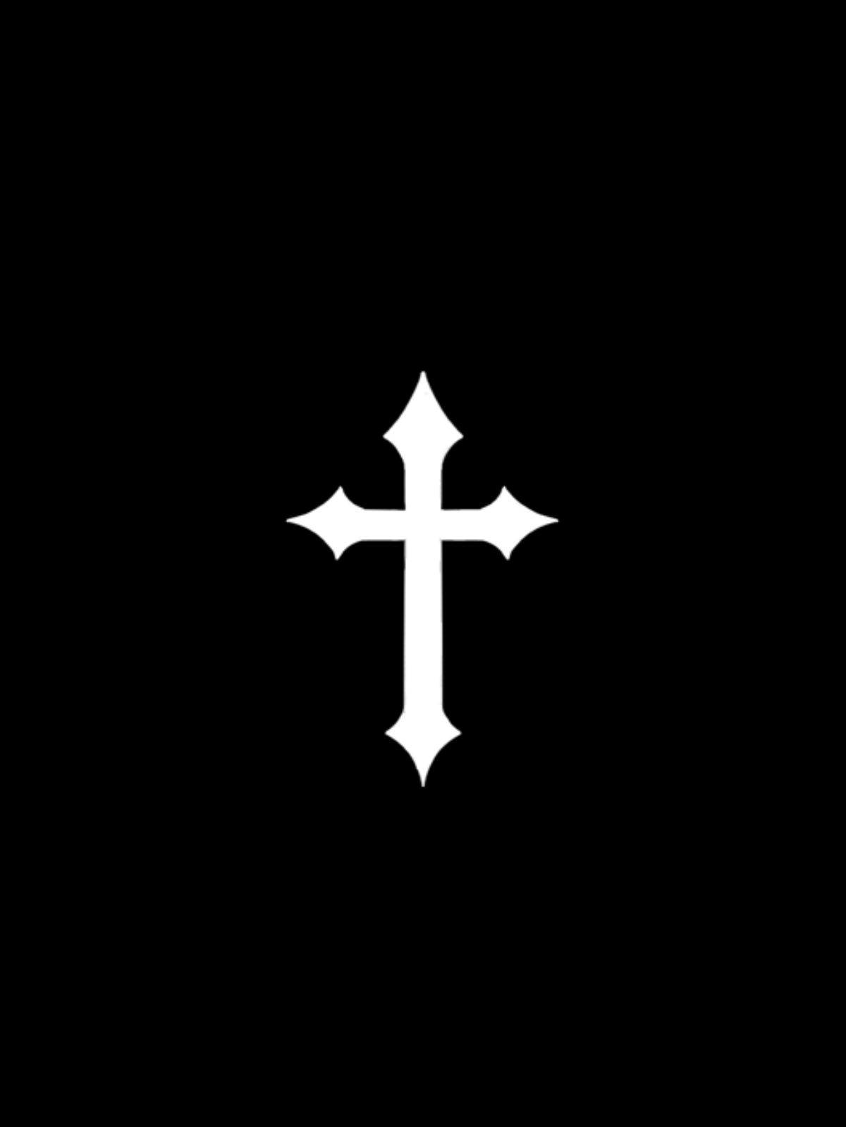 Sticker-Motiv - GOTHIC CROSS