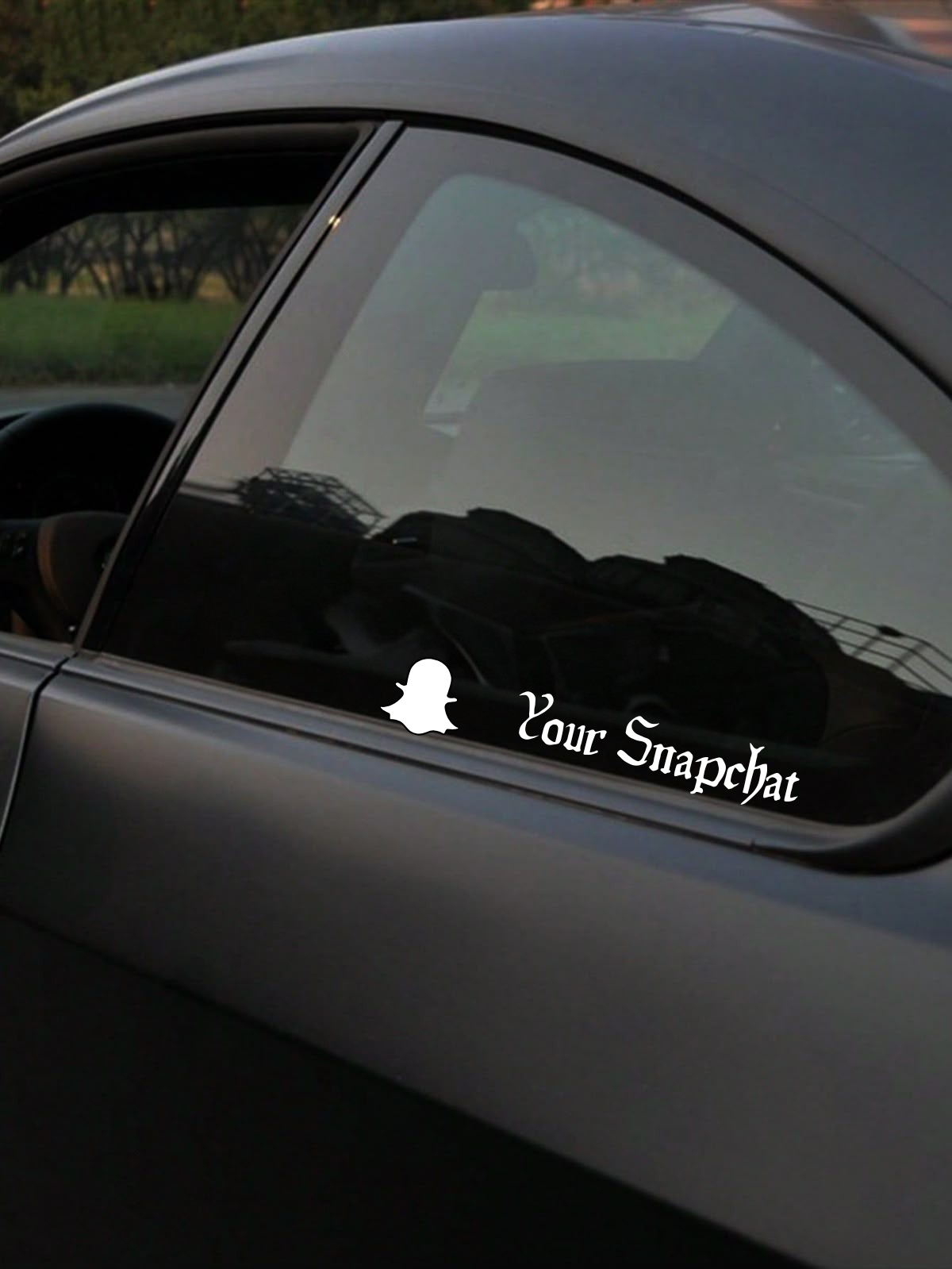 Personalisierte Schriftzüge - Snapchat/Icon (Feld Personalisierung Angeben)