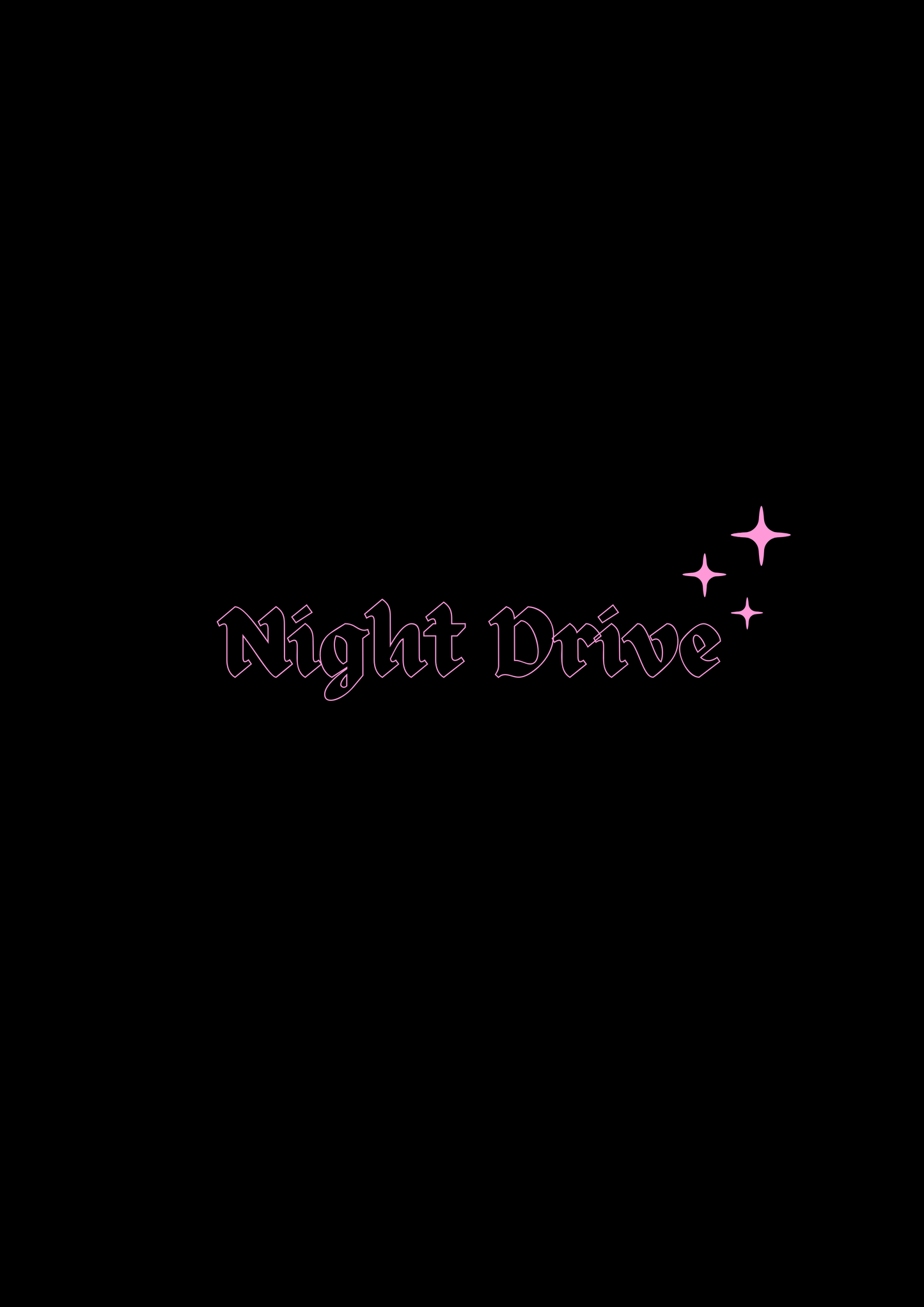 Innenspiegel Autosticker Night Drive