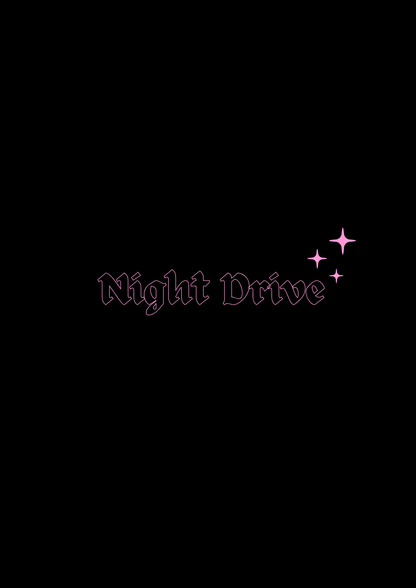Innenspiegel Autosticker Night Drive