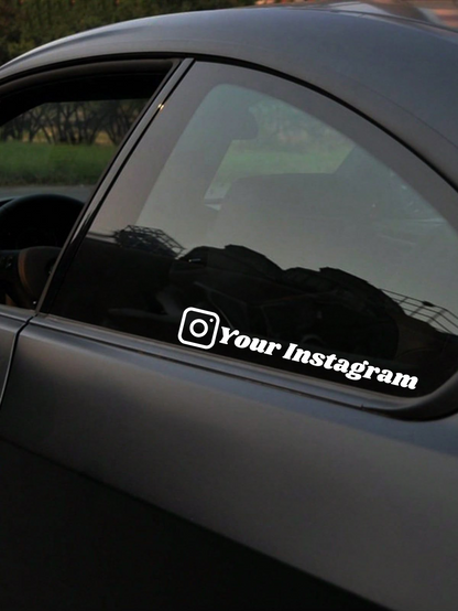 Personalisierte Schriftzüge - Instagram/Icon (Feld Personalisierung Angeben)