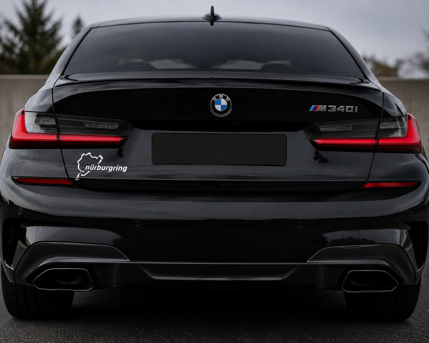 Sticker-Motiv - Nürburgring Nordschleife