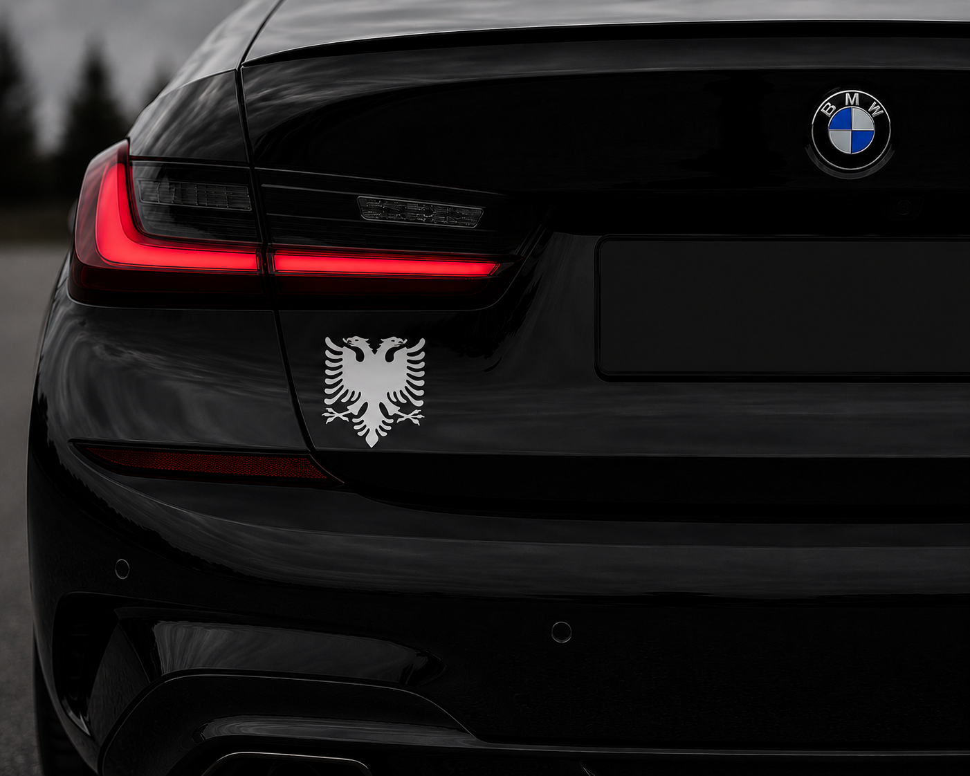 Albanien Autosticker