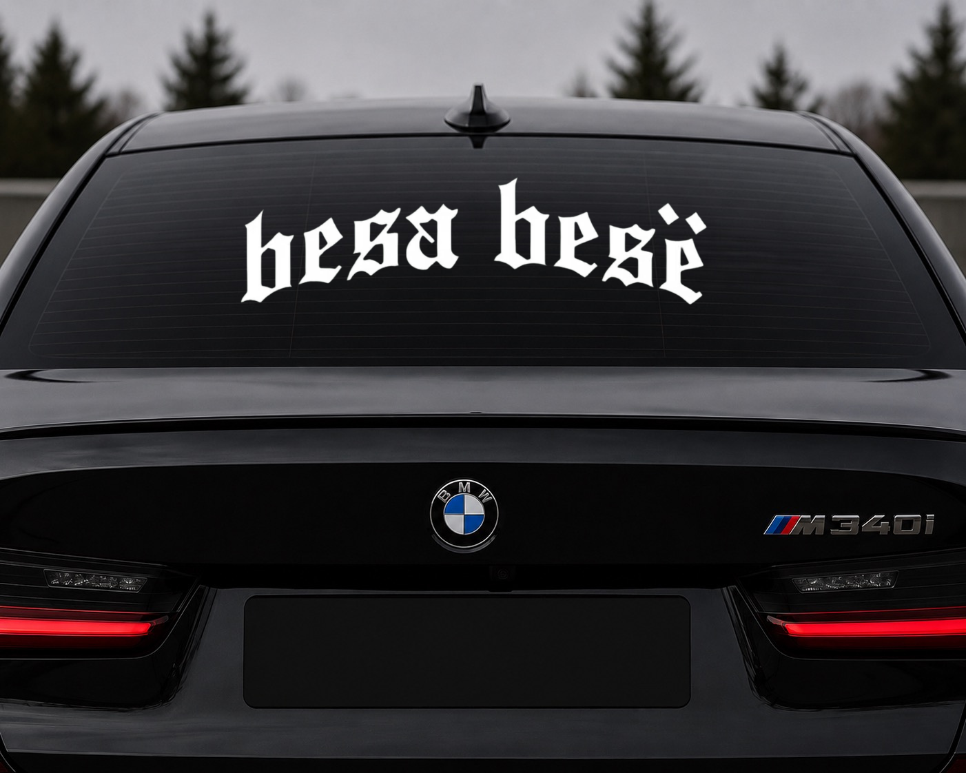 Sticker-Motiv - Besa bese