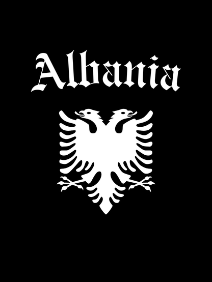 Sticker-Motiv - Albania/Adler